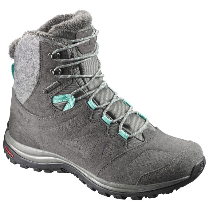 Salomon Israel ELLIPSE GTX® - Womens Winter Boots - Deep Grey (JIRC-41253)